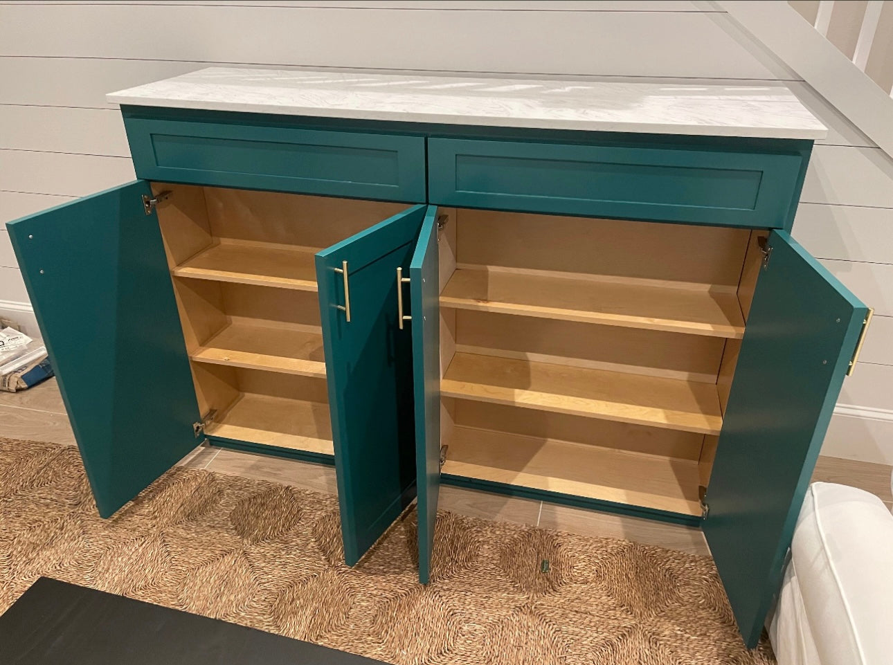 Media Console with TV Storage