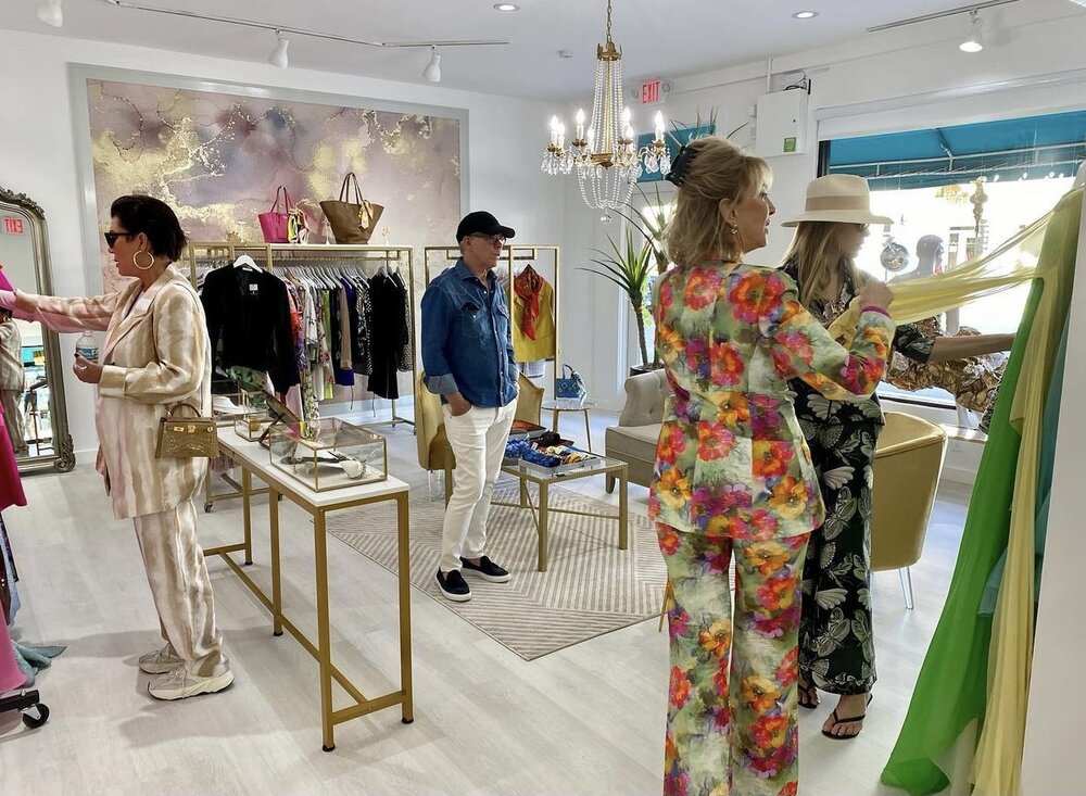 Gold Rolling Clothing Rack