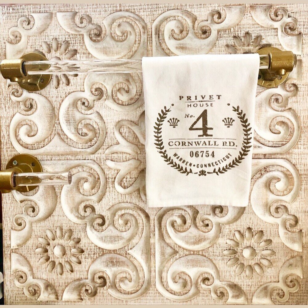 Acrylic Gold Towel Bar