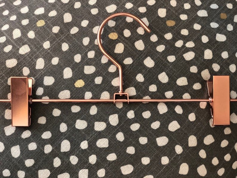 Gold Metal Pant Hangers