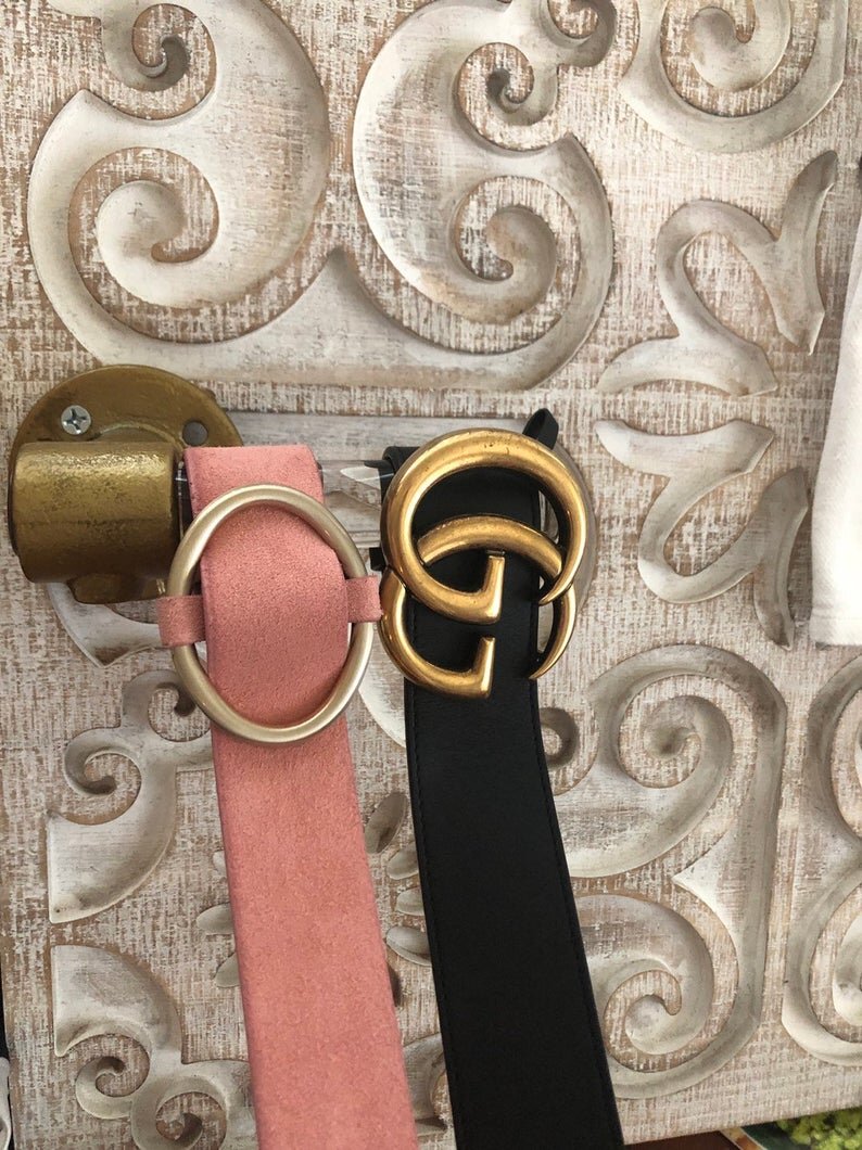 Acrylic Gold Towel Bar