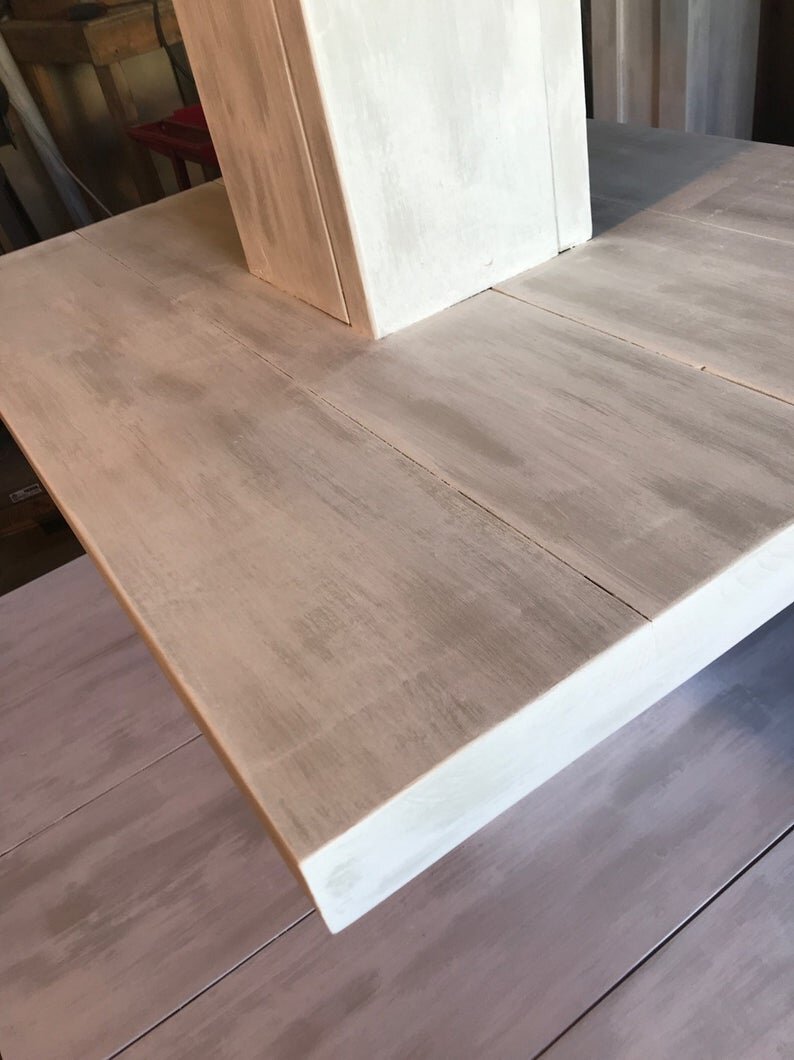 Tiered Display Wooden Table