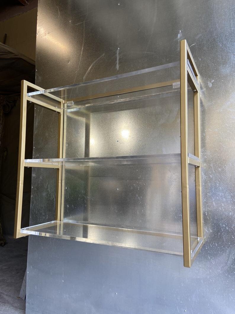 Hanging Acrylic Wall Shelf