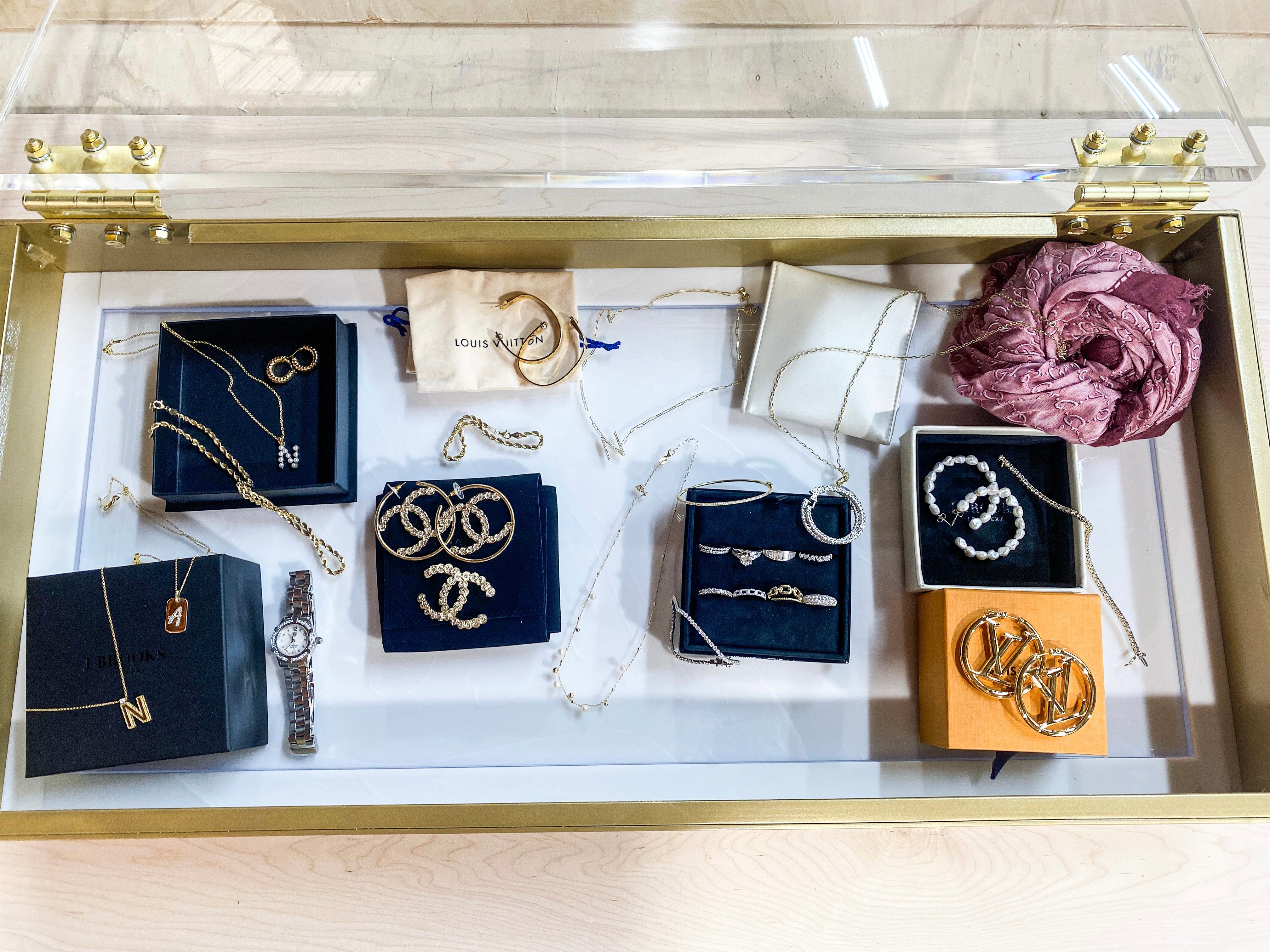 Table Top Jewelry Display Box