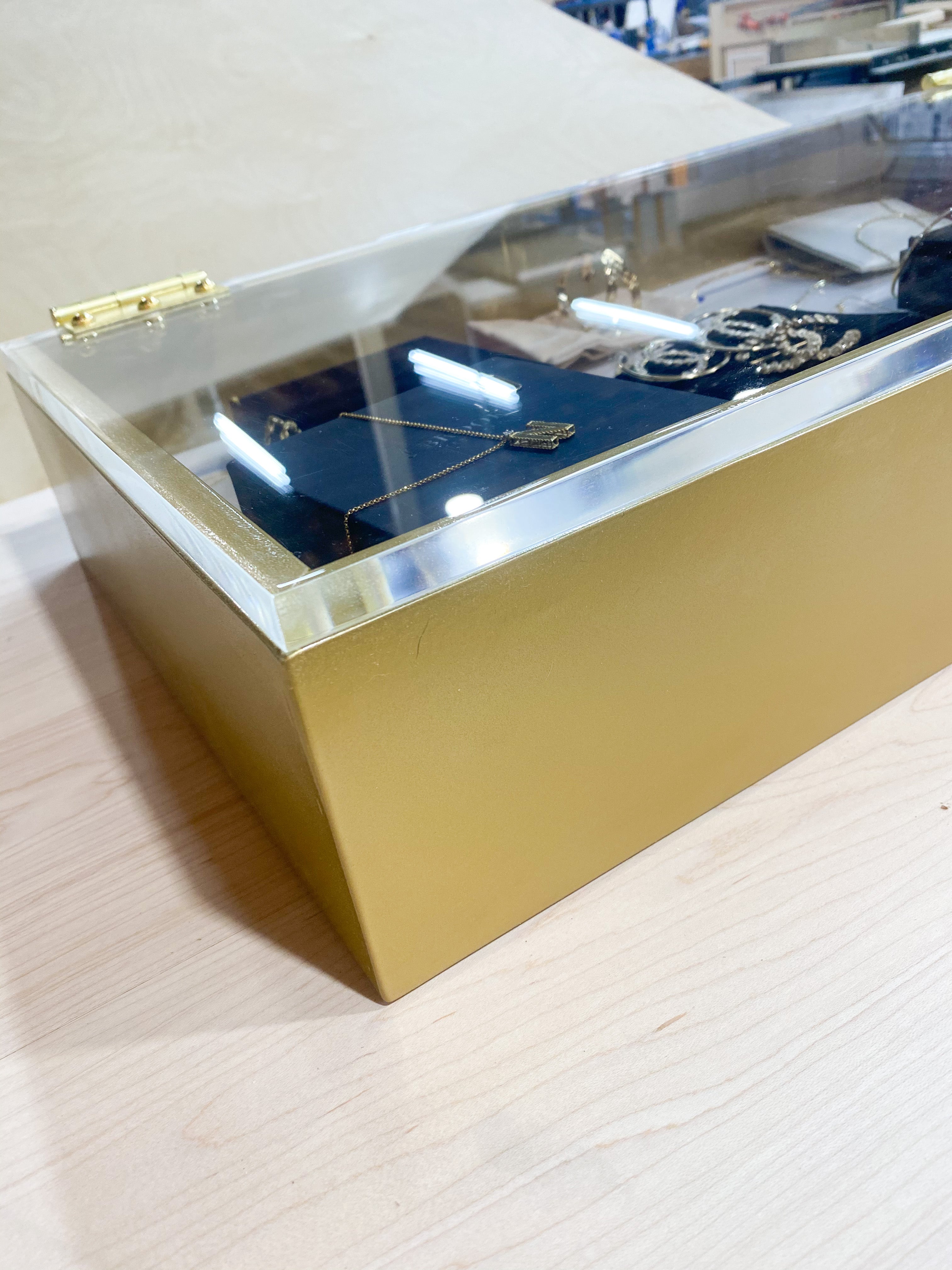 Table Top Jewelry Display Box